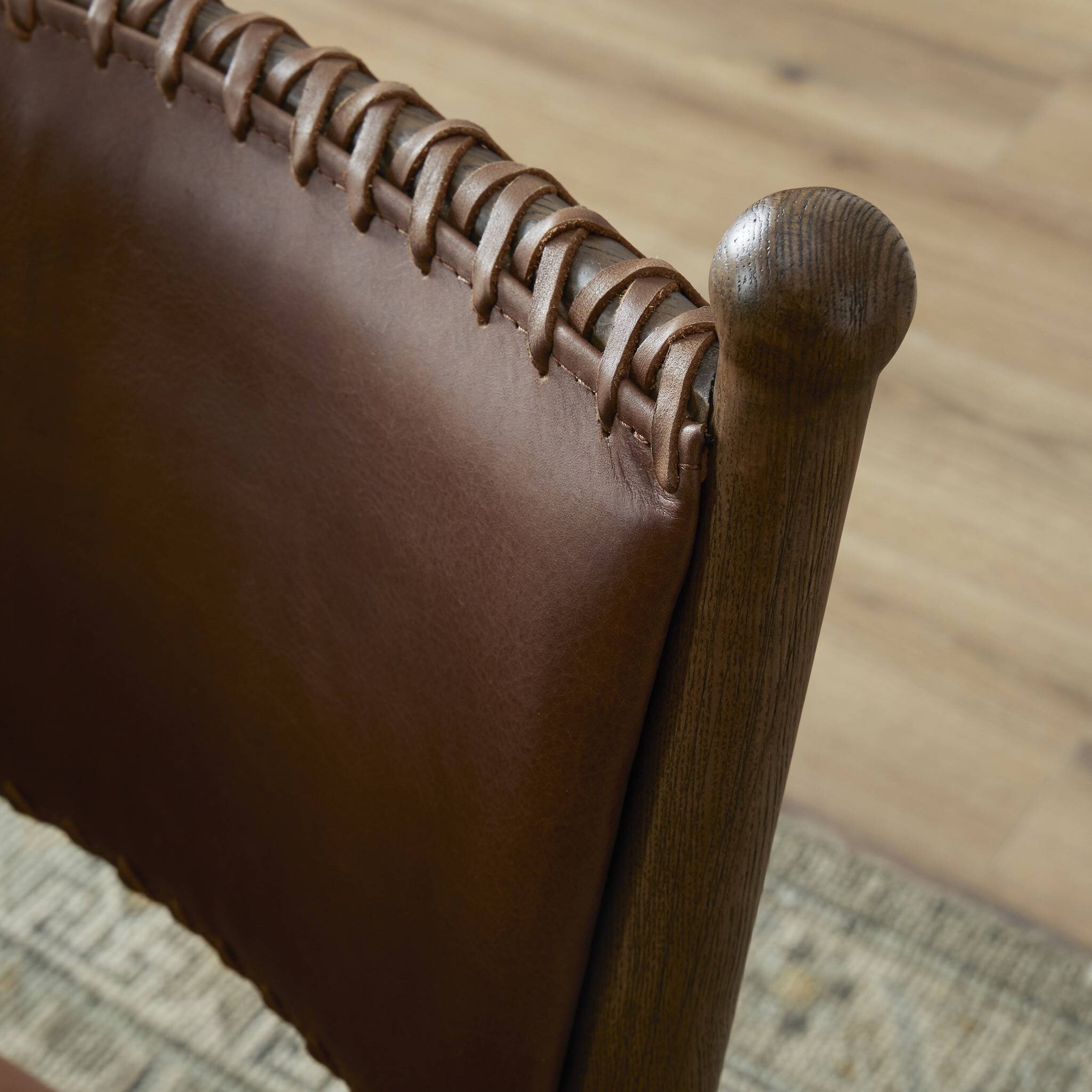 Bella Dining Chair - Dulane Mahogany by Amber Lewis x Four Hands - Image 10