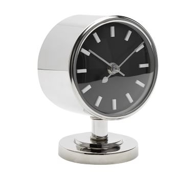 Flemming Desktop Clock, Brass - Image 5