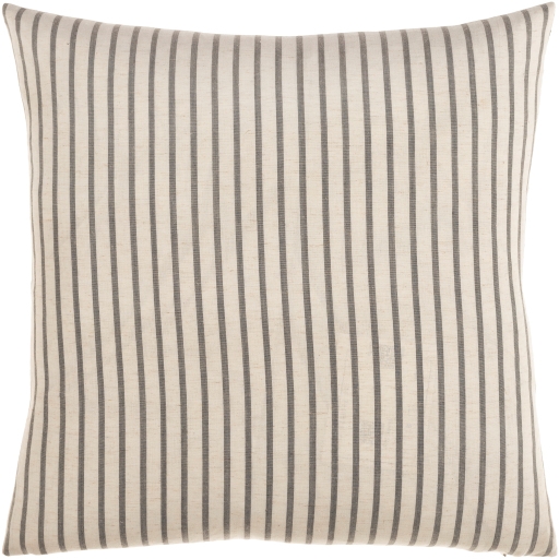 Penelope Stripe Throw Pillow, 20" x 20", with down insert - Image 3