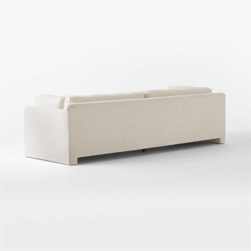 Marguerite 102" White Performance Fabric Sofa - Image 4