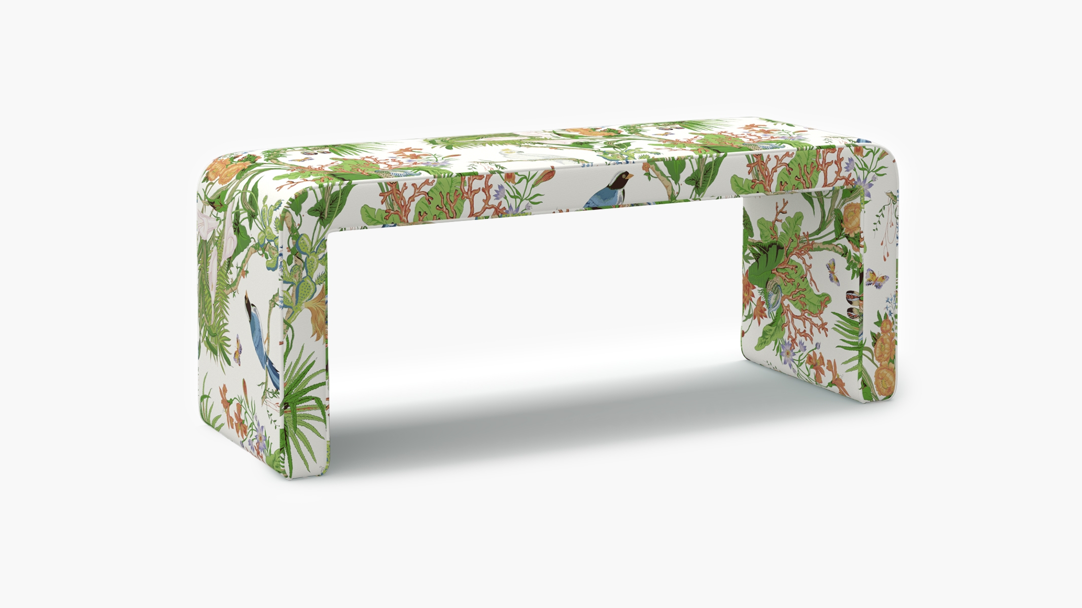 Waterfall Bench, White Cinque Terra - Image 1