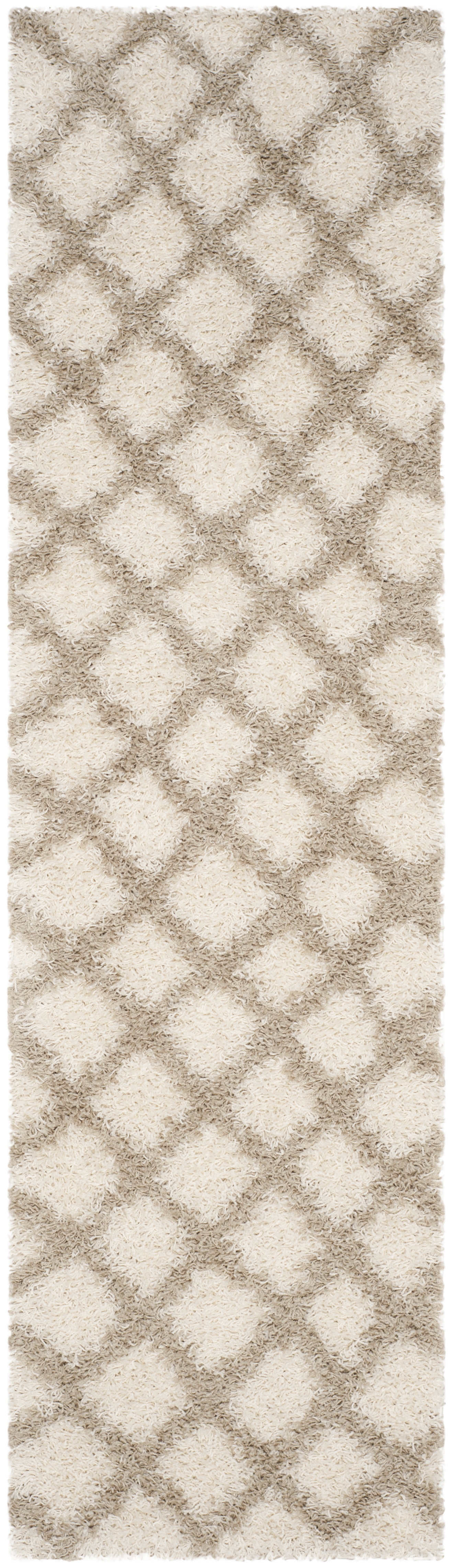Arlo Home Woven Area Rug, SGD258B, Ivory/Beige,  2' 3" X 10' - Image 0