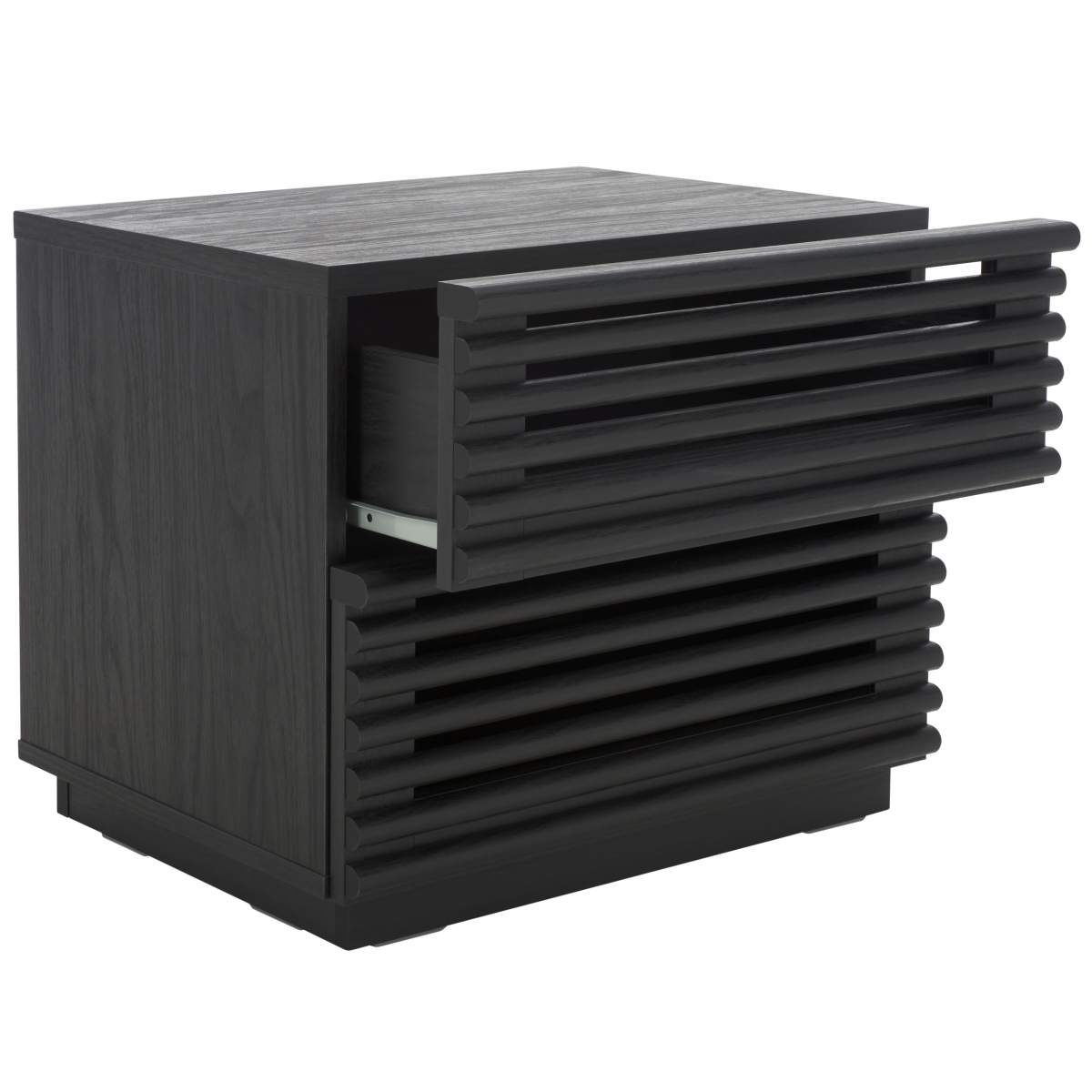 Averi 2 Drawer Nightstand - Black - Safavieh - Image 6