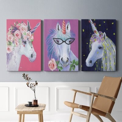 Unicorn II- Premium Gallery Wrapped Canvas - Ready To Hang - Image 0