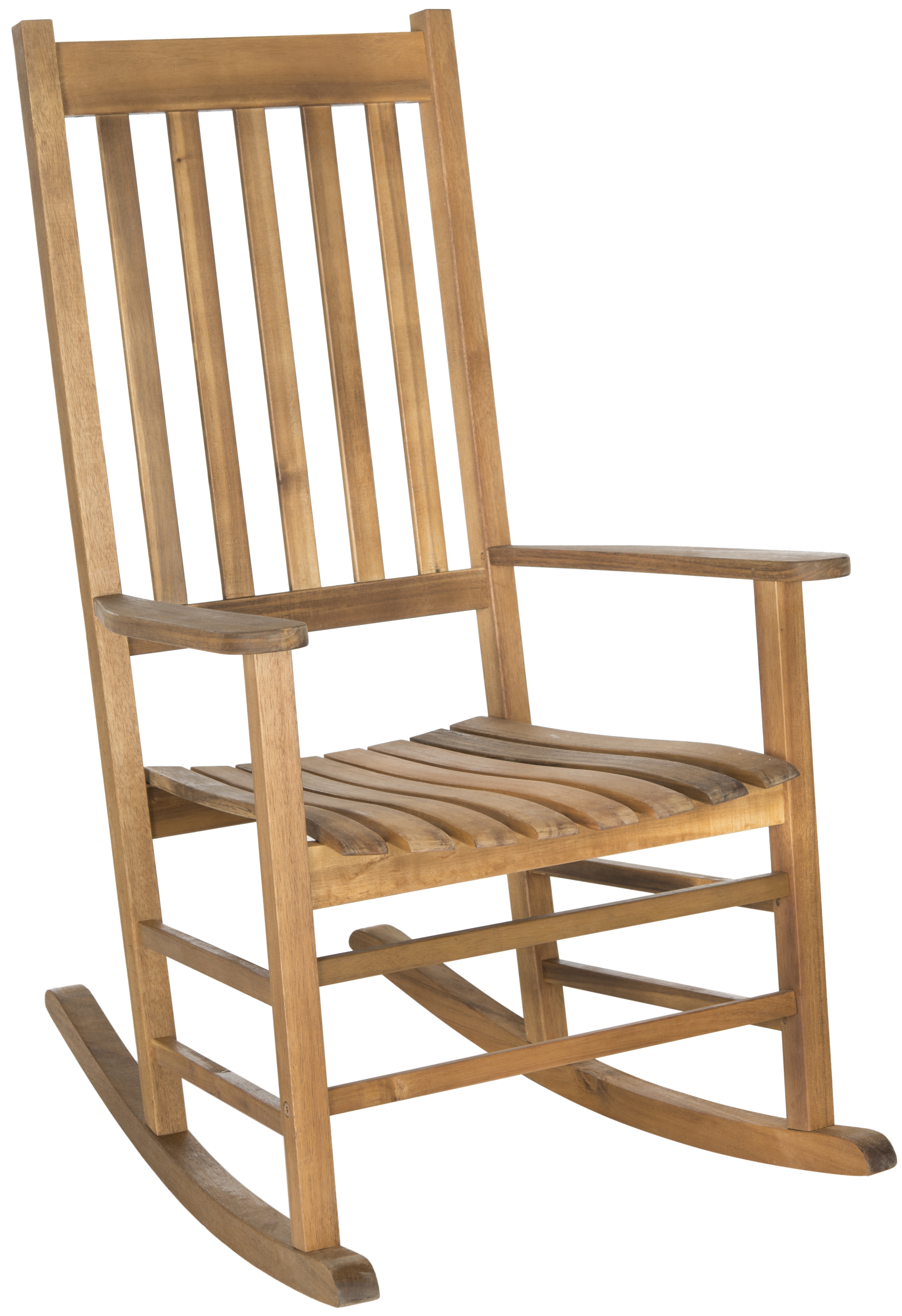 Shasta Rocking Chair - Natural - Safavieh - Image 1