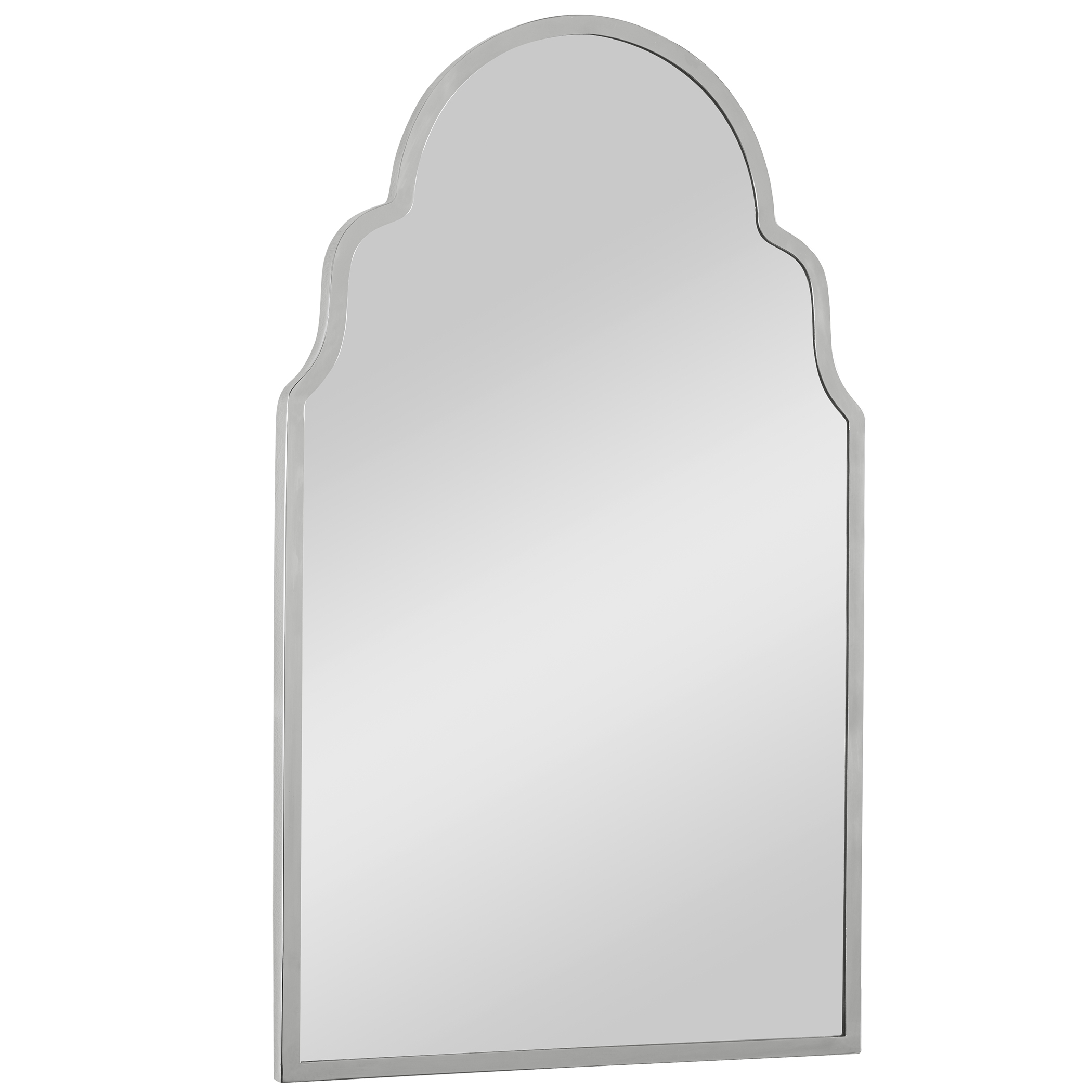 Brayden Nickel Arch Mirror - Image 2