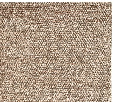 Zane Eco-Friendly Handwoven Textured Rug, 8 x 10', Oatmeal - Image 1