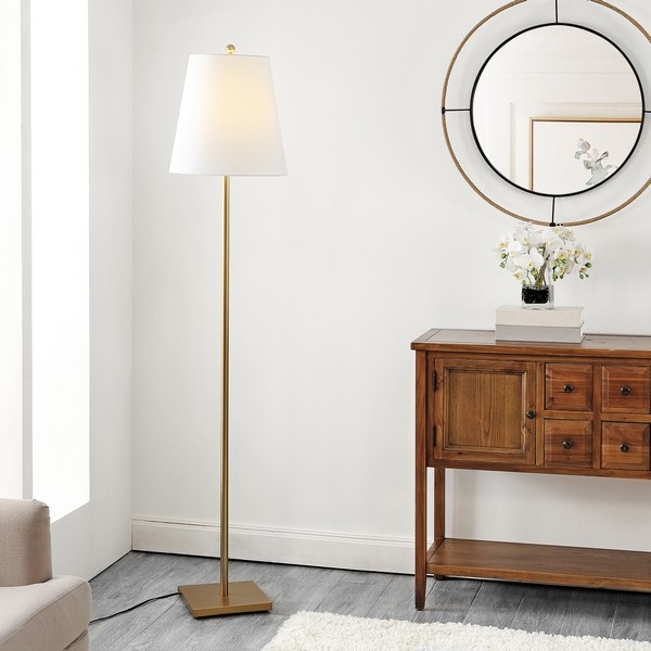 Geralt 69" Floor Lamp - Gold - Image 1
