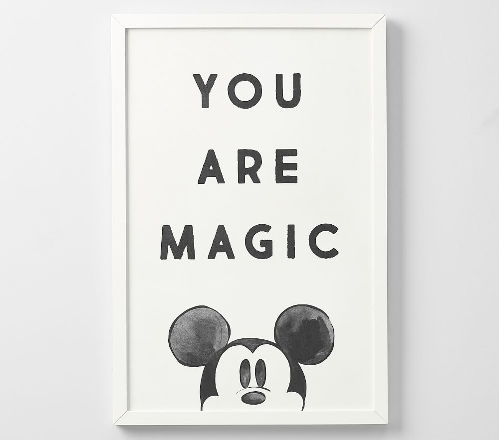Disney Mickey Mouse Sentiment Wall Art - Image 0