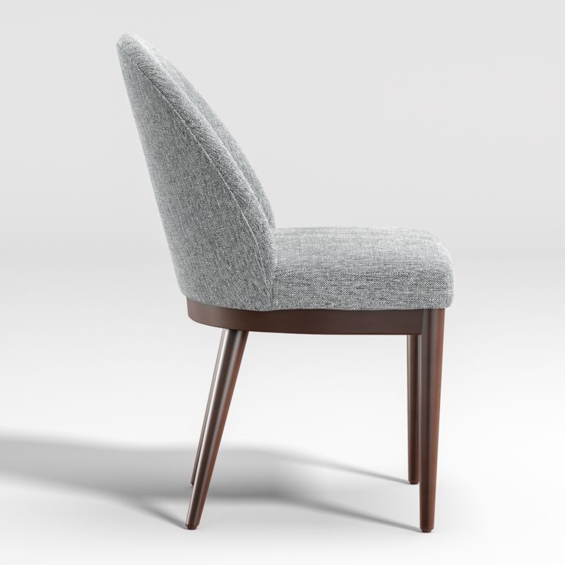 Ana Navy Dining Chair with Performance Fabric - Image 2