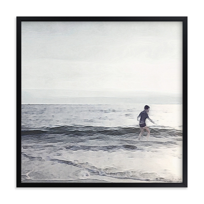 Lucy In The Surf And Diamonds Art Print - Image 0