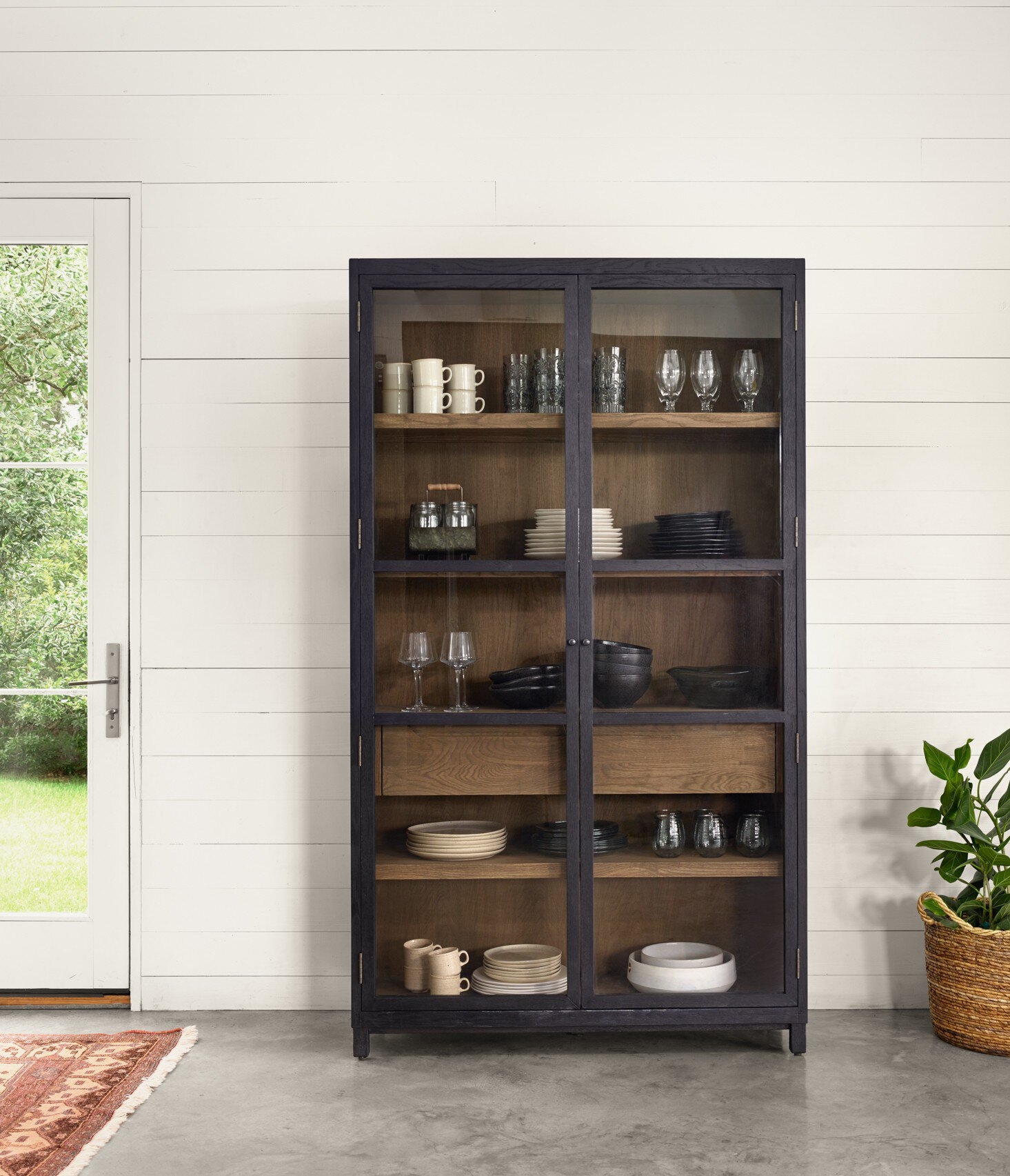Millie Cabinet - Drifted Matte Black - Image 1