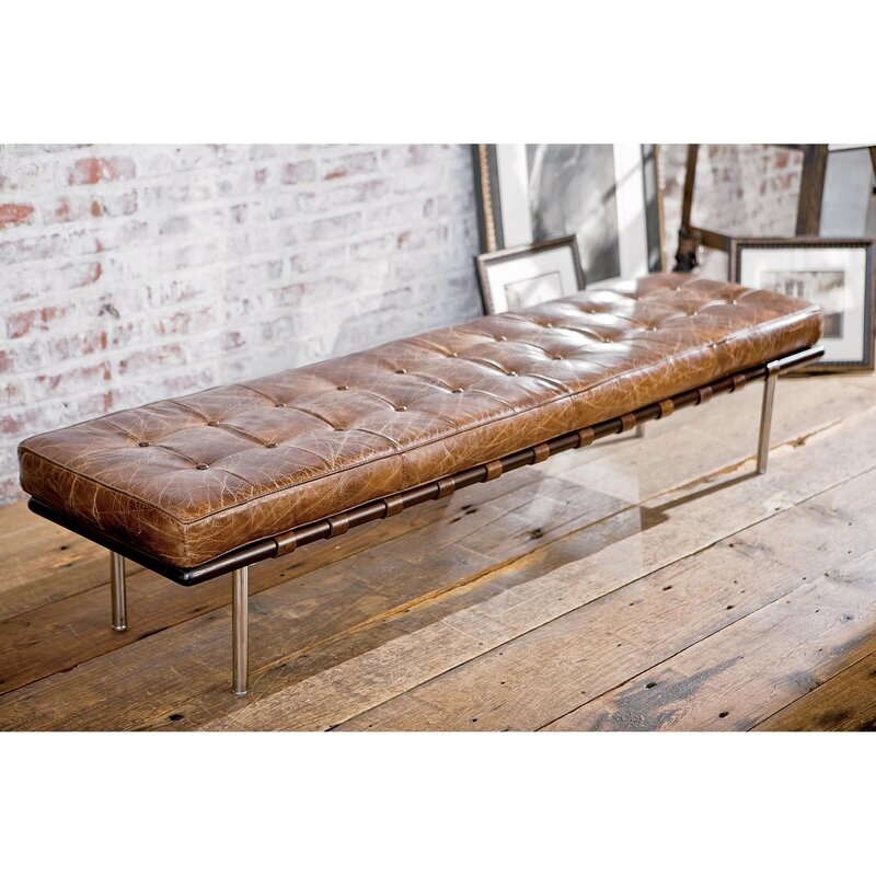 Regina Andrew Tufted Gallery Bench - Image 0