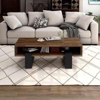 Sled Coffee Table with Storage - Image 0