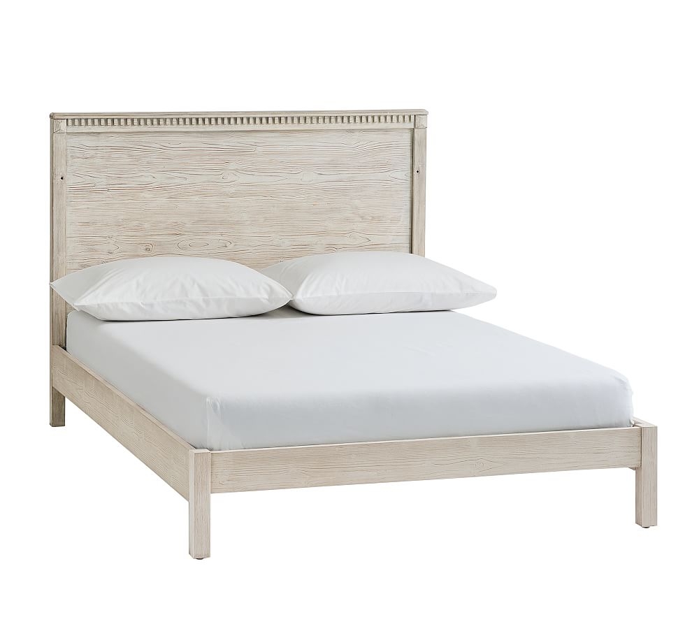 Rory Low Footboard Full Bed Conversion Kit, Weathered White, UPS - Image 0