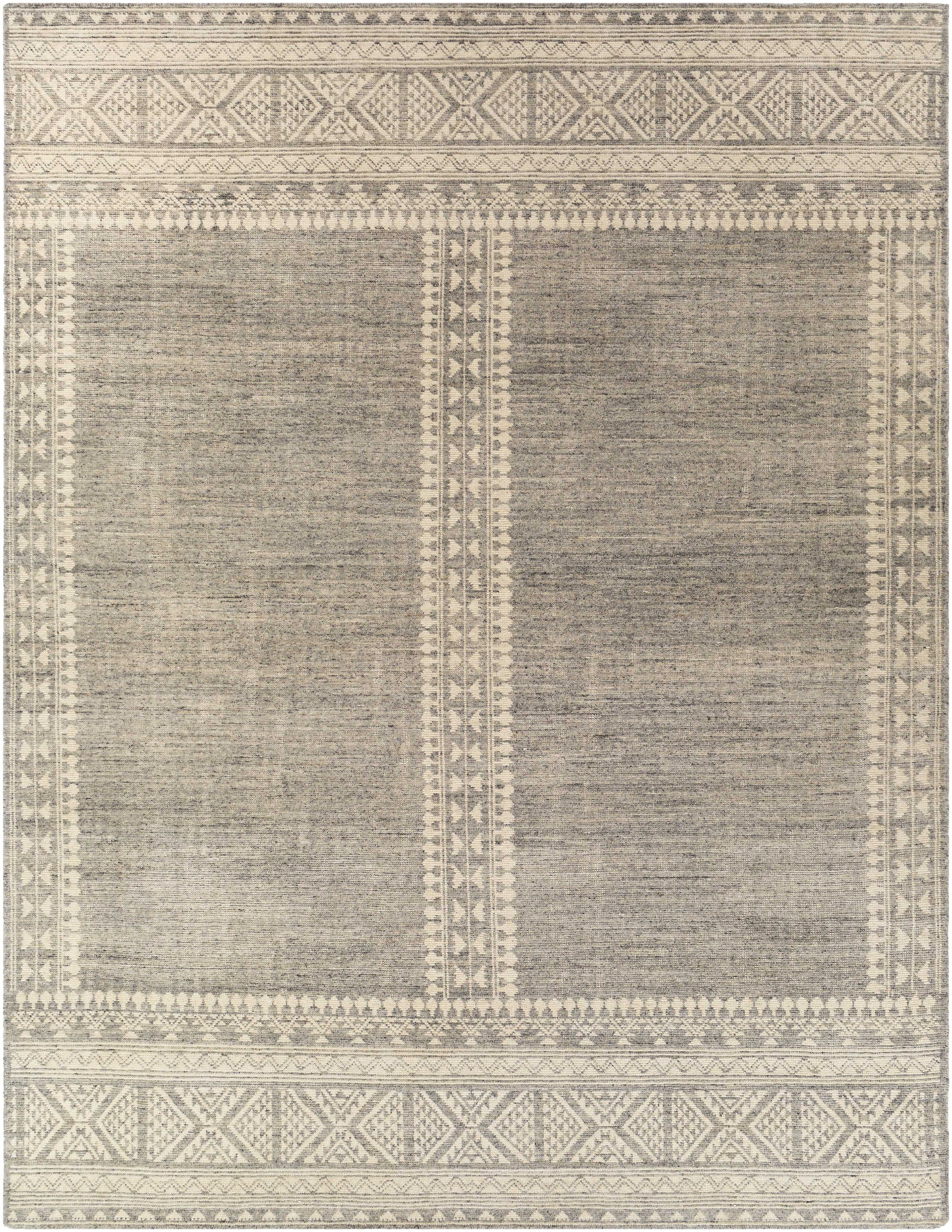 Tunus Beige Indoor 9' x 12' Handmade Rug - Image 0