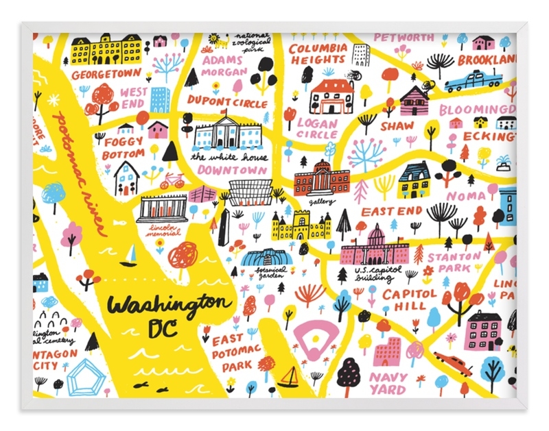 I Love Washington D.C. Limited Edition Fine Art Print 1 - Image 0