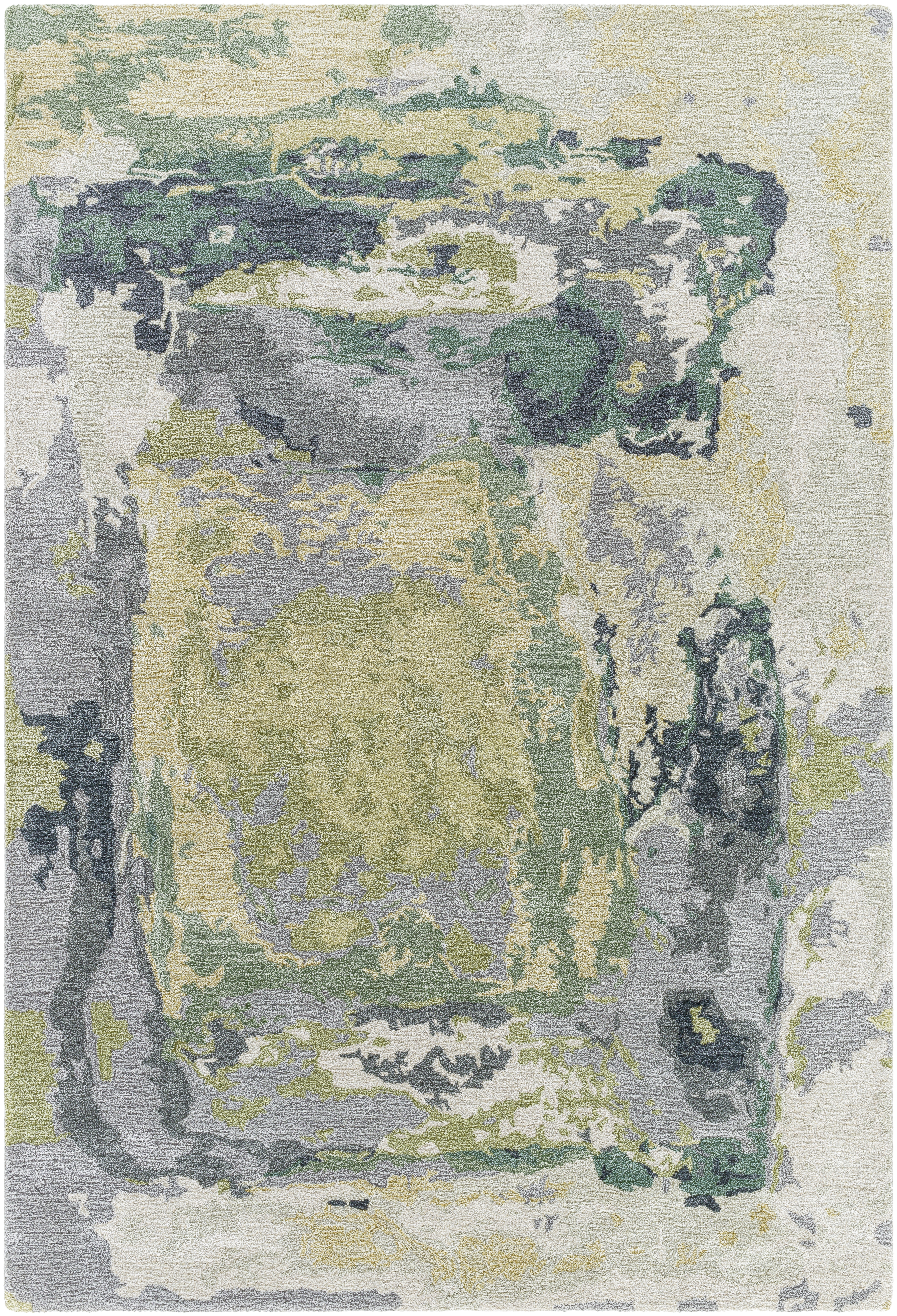 Kavita Beige Indoor 5' x 7'6" Handmade Rug - Image 0