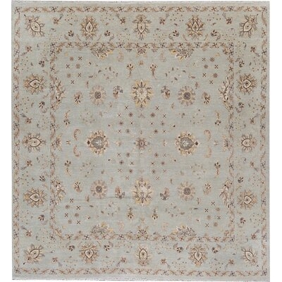 One-of-a-Kind Cornwall Hand-Knotted Beige 9'9" x 10'4" Wool Area Rug - Image 0
