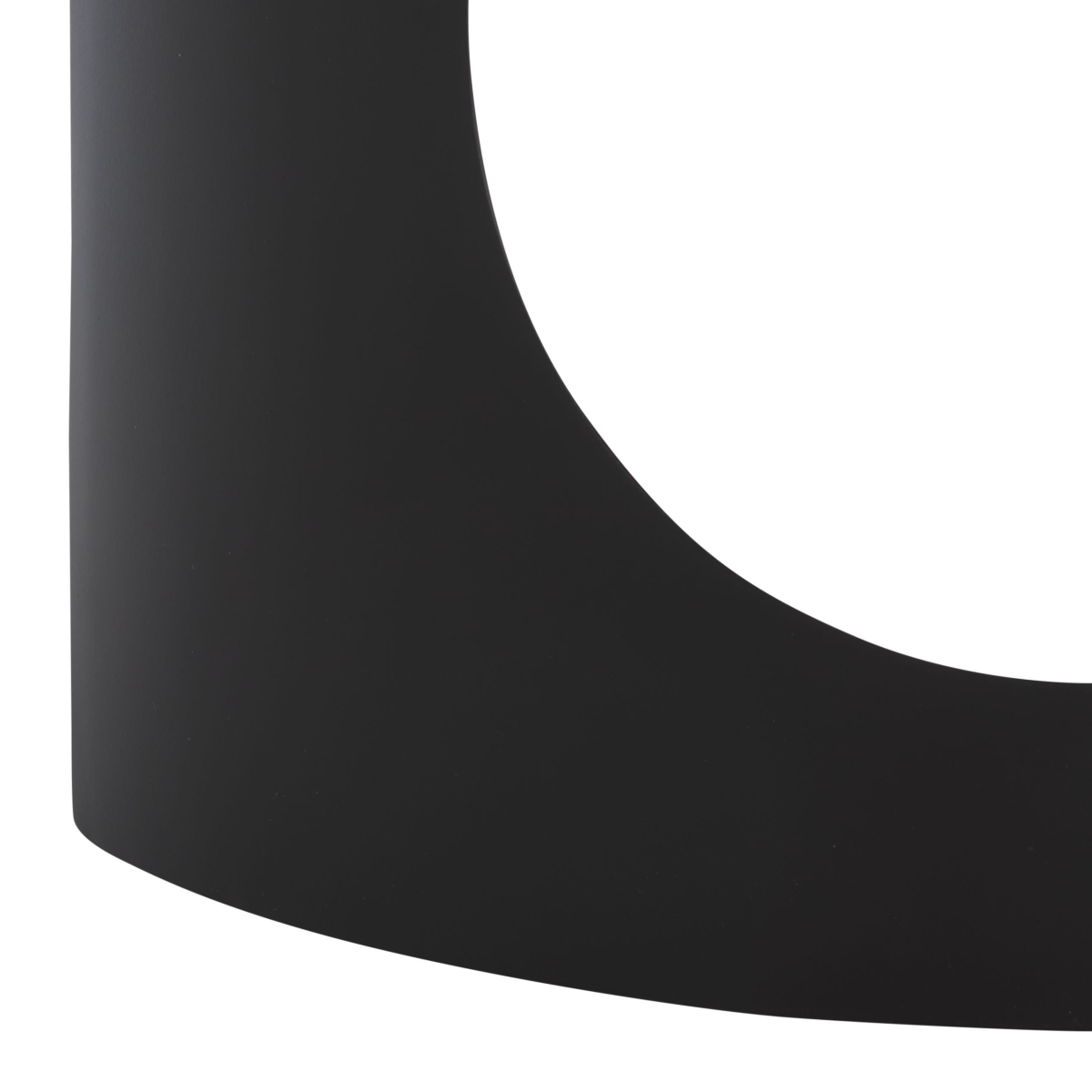 Tomlinson Resin Top Accent Table - Black / White - Image 3