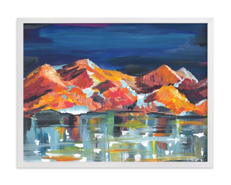 Midnight Mountains Limited Edition Fine Art Print 1 - Image 0