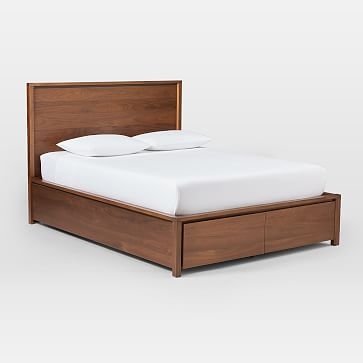 Ansel Footboard Storage Bed, Queen, Walnut - Image 3