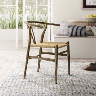 Sydnee Solid Wood Slat Back Side Dining Chair - Image 0