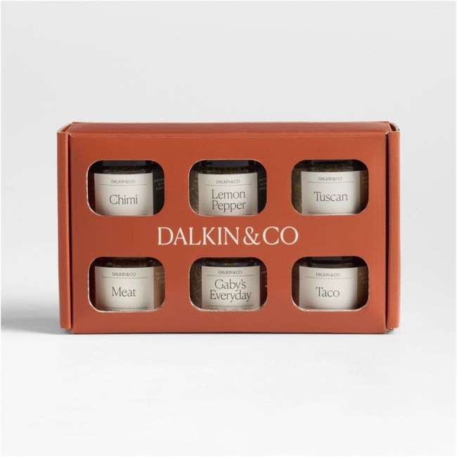 Dalkin & Co. Mini Discovery 6-Jar Seasoning Gift Set - Image 0