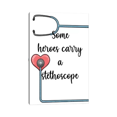 Stethoscope Heroes by - Wrapped Canvas - Image 0