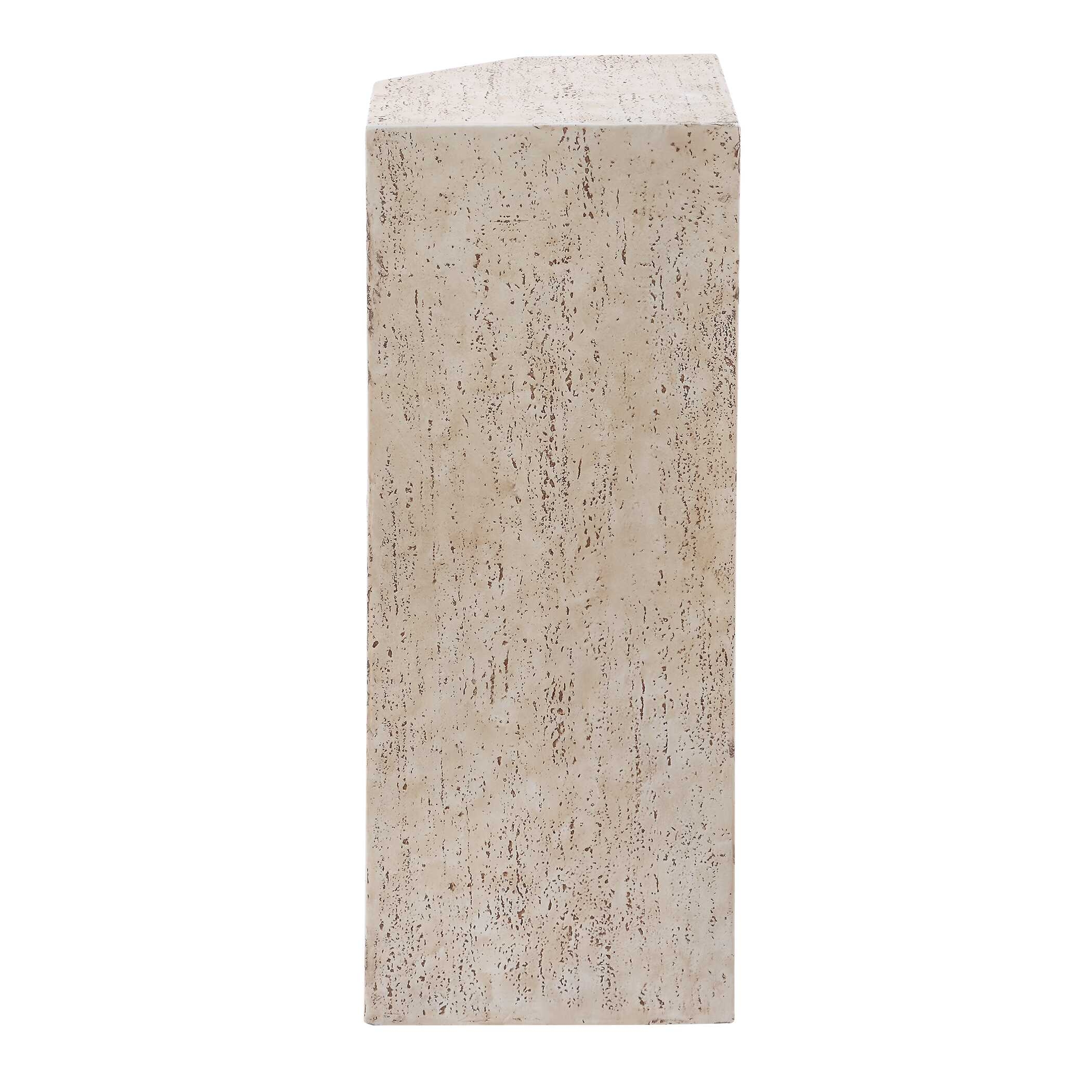 Leroy Concrete Outdoor Drink Table - Image 2