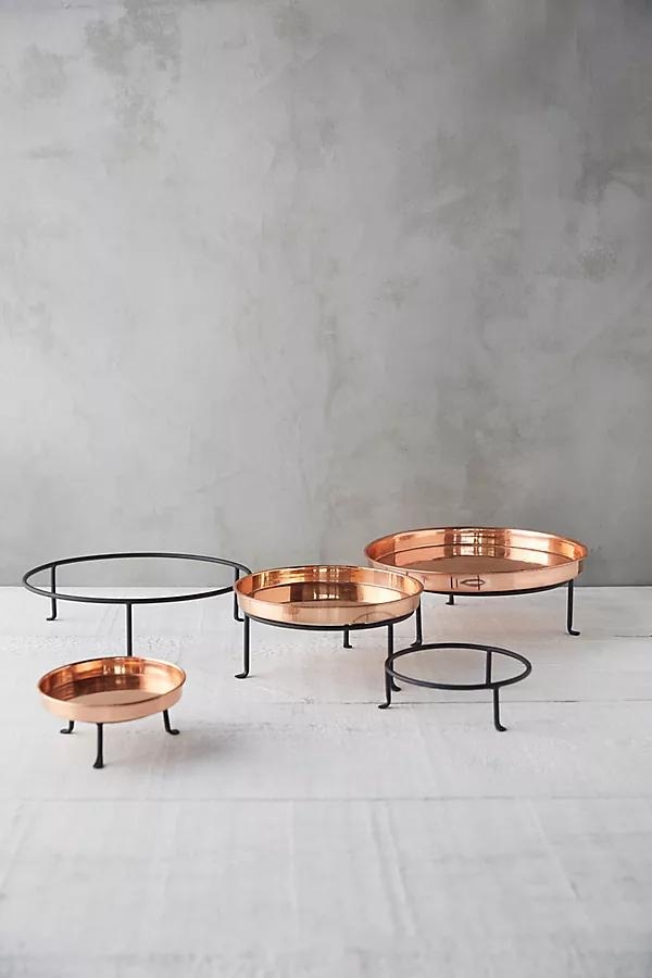 Matte Black Steel Plant Stand - Image 0