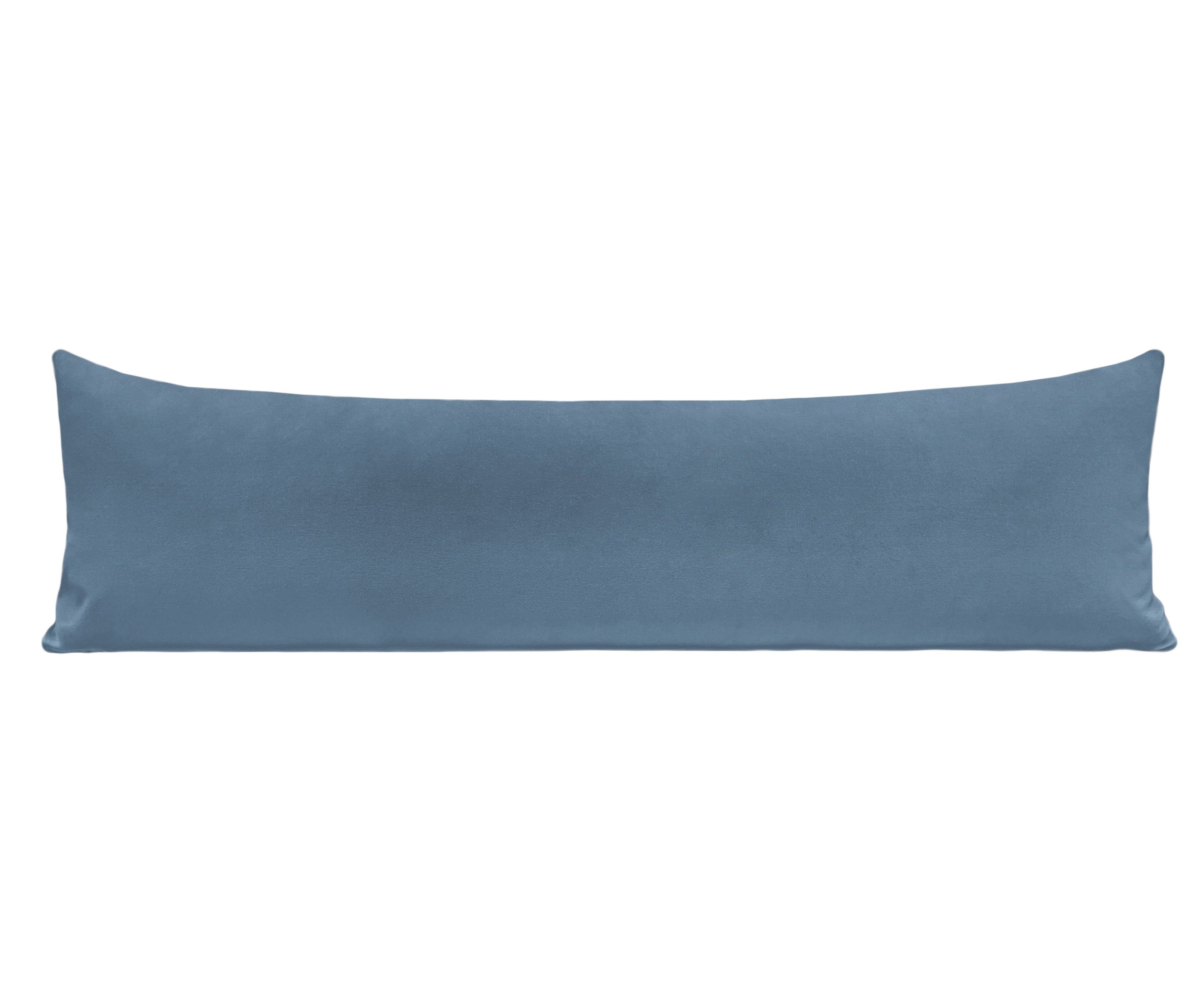 THE XL LUMBAR :: SIGNATURE VELVET // PERIWINKLE - BY THE YARD - Image 2