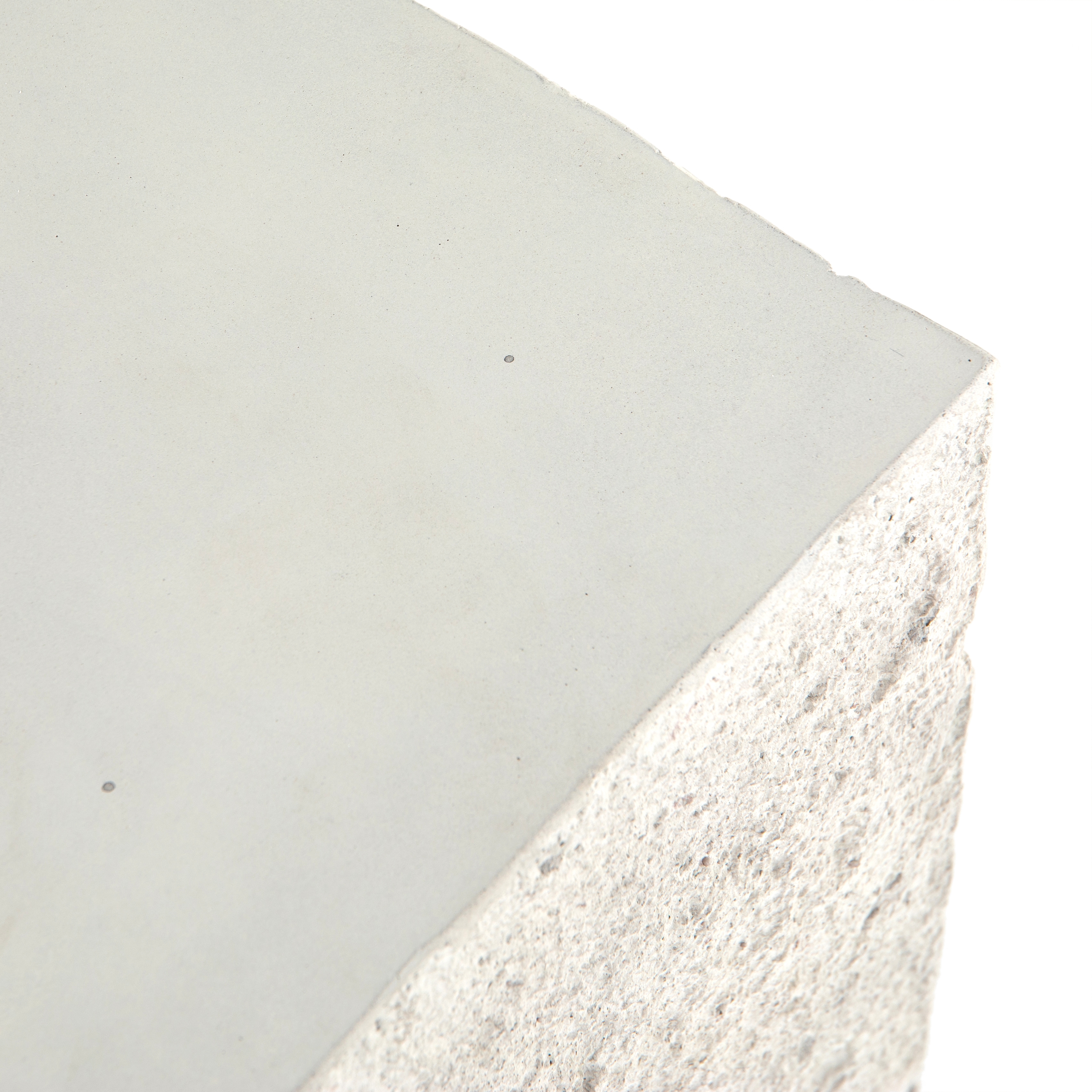 Otero Outdoor Square End Table - Matte Stone - Image 7