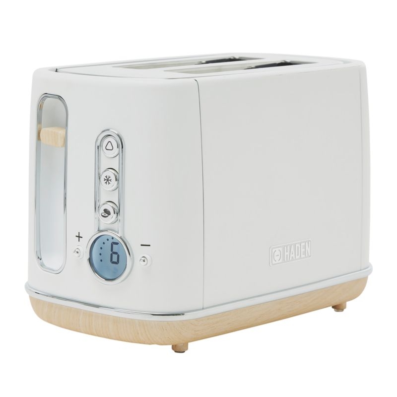 Haden Dorchester Matte White 2-Slice Toaster - Image 9