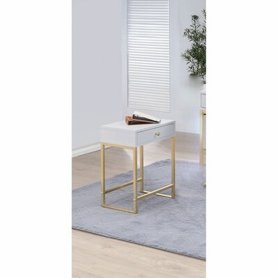 Luz Sled End Table with Storage - Image 0