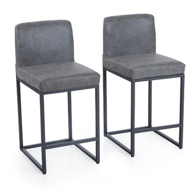Upholstered 24" Counter Stool (Set of 2) - Image 0
