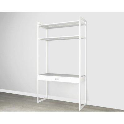 California Closets® The Everyday System™ 49" W Home Office Closet System Walk-In Sets - Image 0