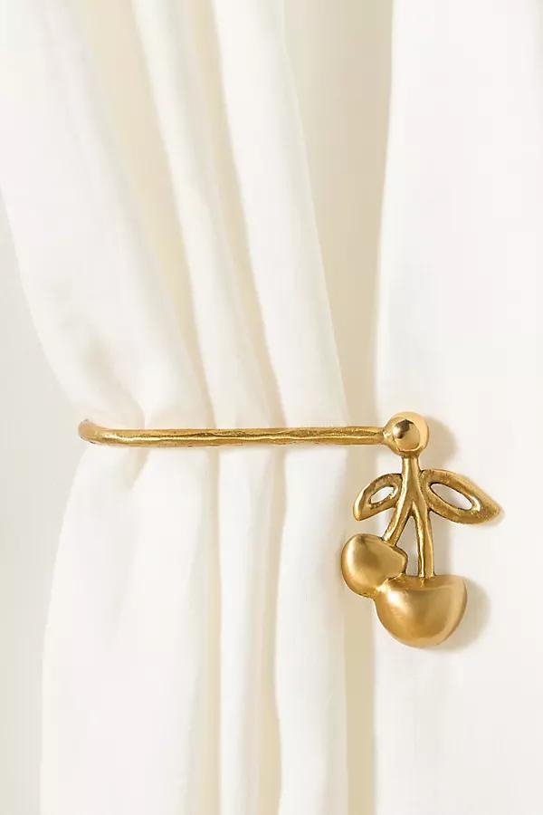 Mon Cheri Cherry Brass Tieback - Image 0