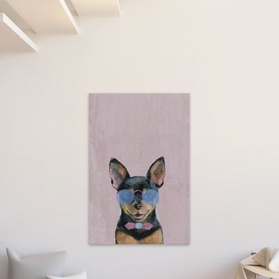 'Astounding Dog' Print On Wrapped Canvas - Image 0