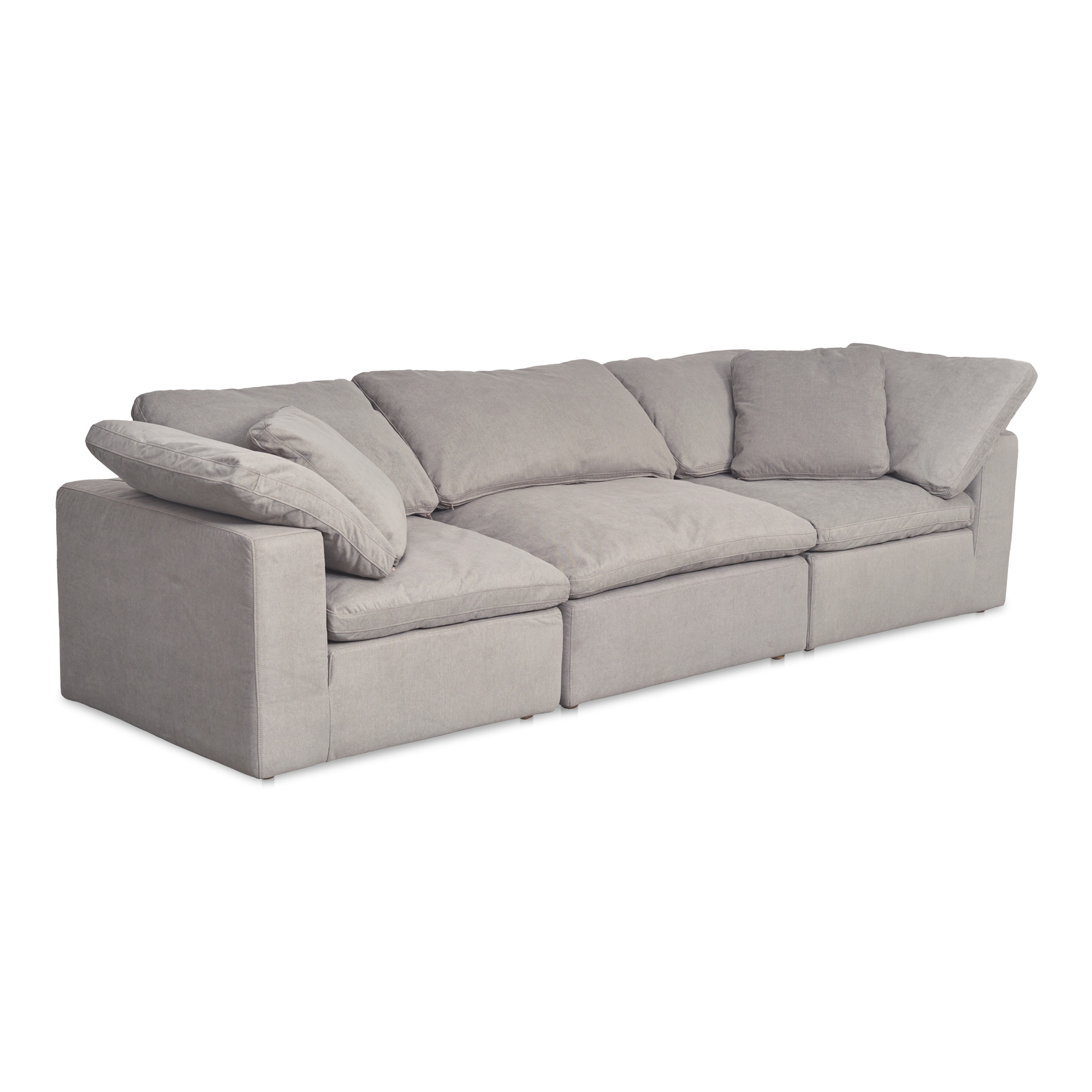 Clay Modular Sofa Light Grey - Image 1