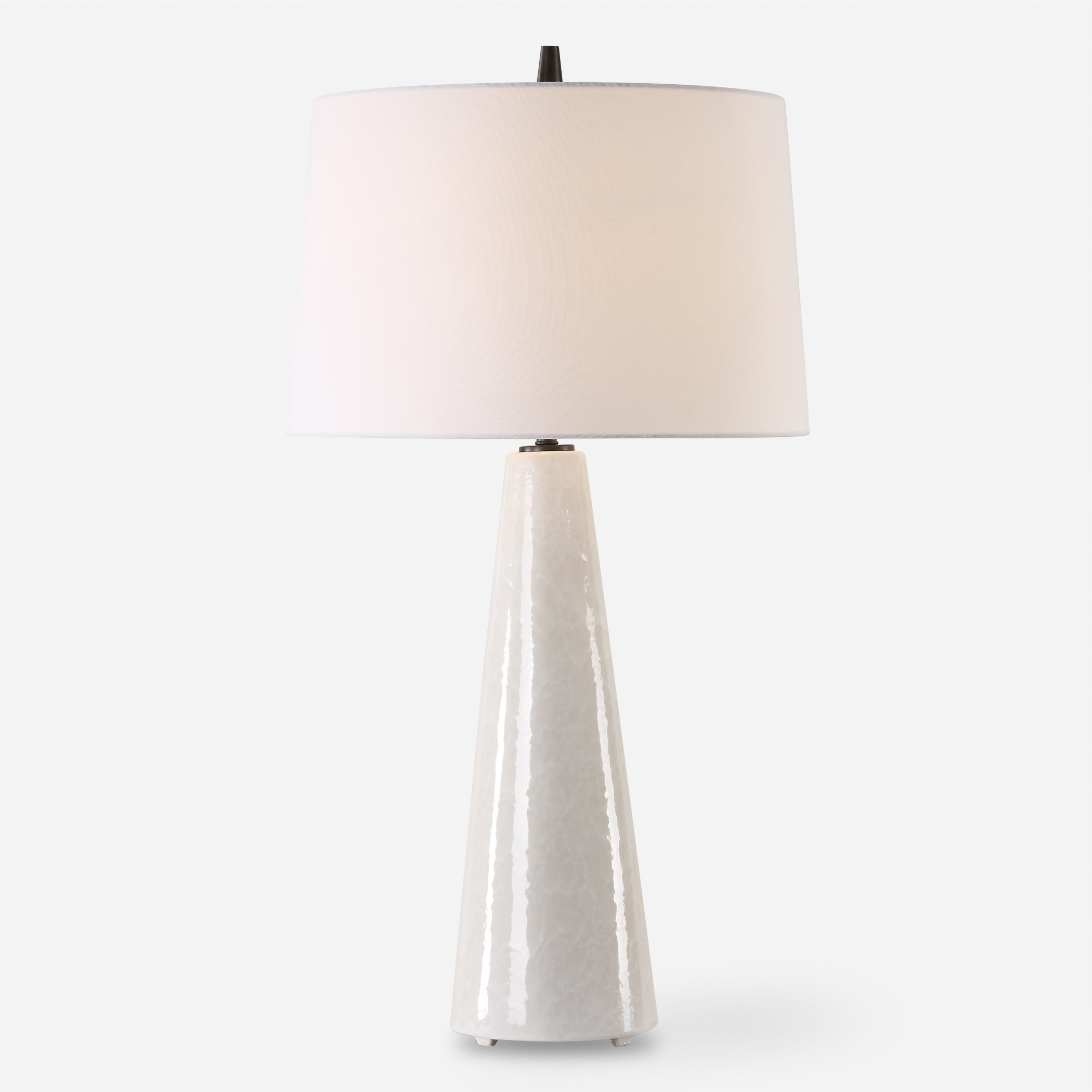 Loire Ivory Glaze Table Lamp - Image 0