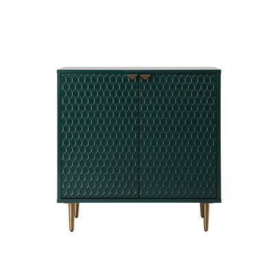 Hexagonal 2 Doors Accent Cabinet - Image 0