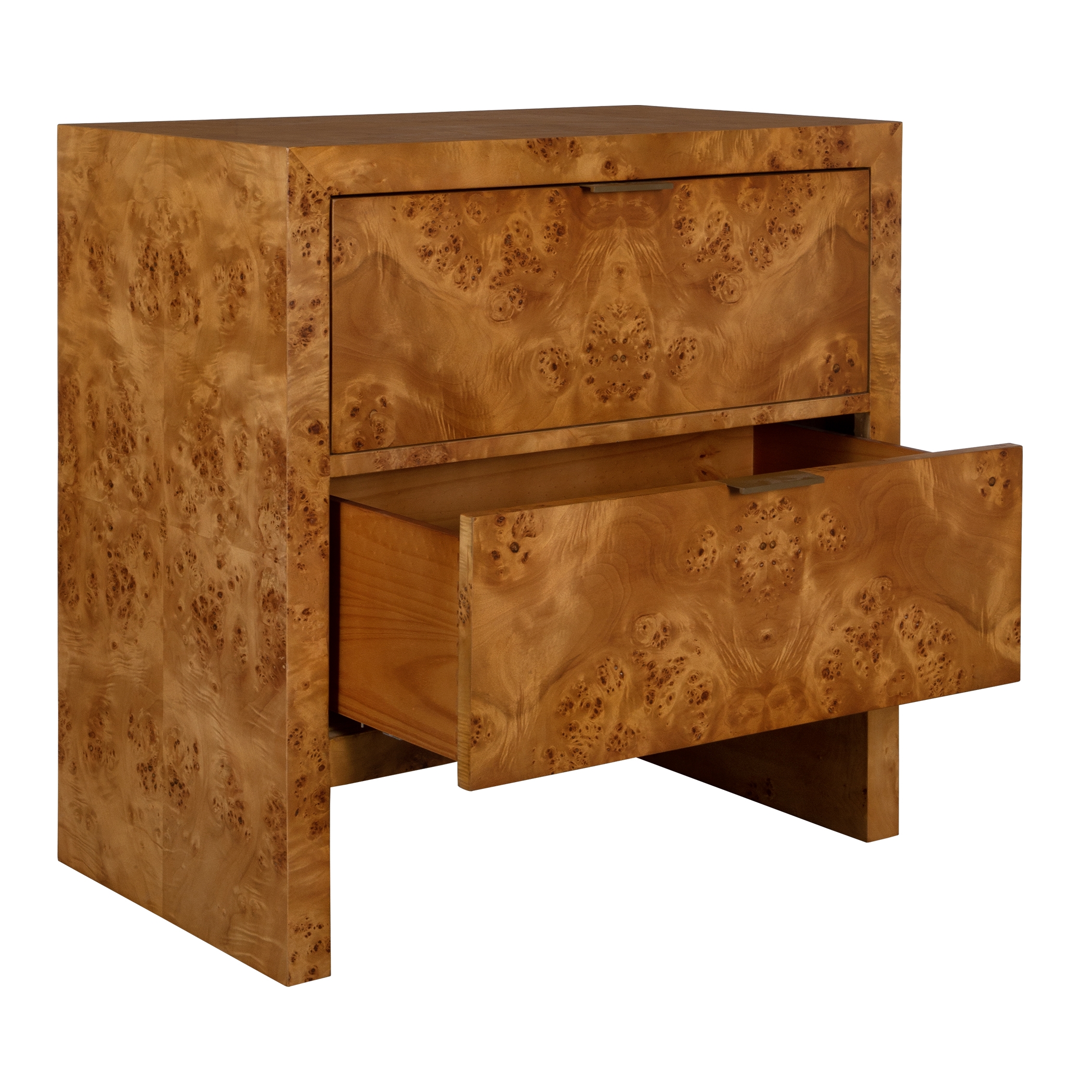 Indus 2 Drawer Burl Chest - Image 3