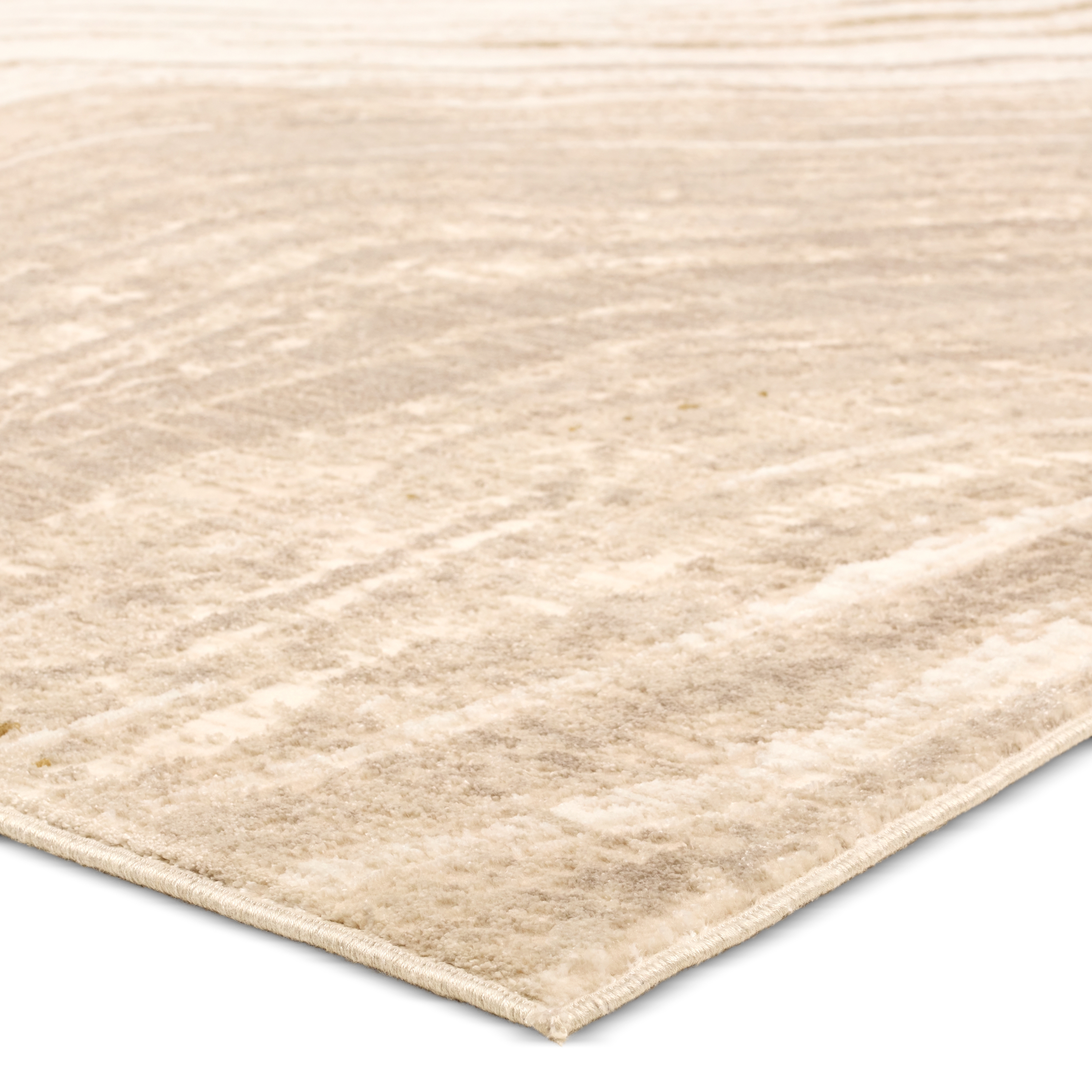 Tesuque TOP03 Abstract Tan Area Rug (8'6"x11'6") - Image 1