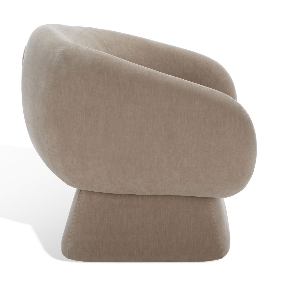 Kiana Modern Accent Chair - Light Brown - Image 6