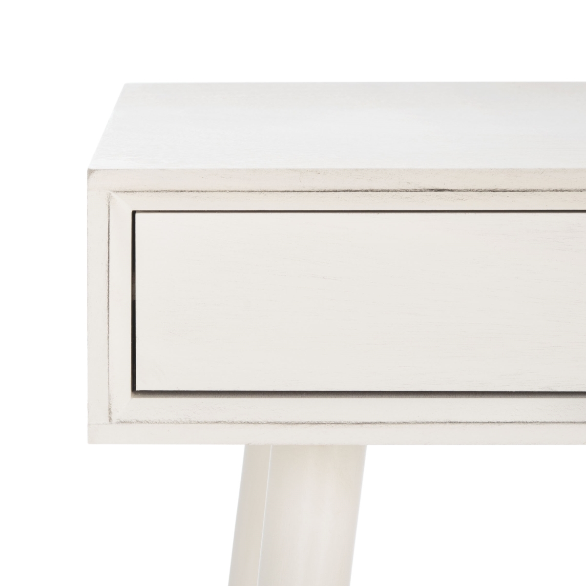 O'Dwyer 2 Drawer Desk - Distrssed White - Safavieh - Image 2