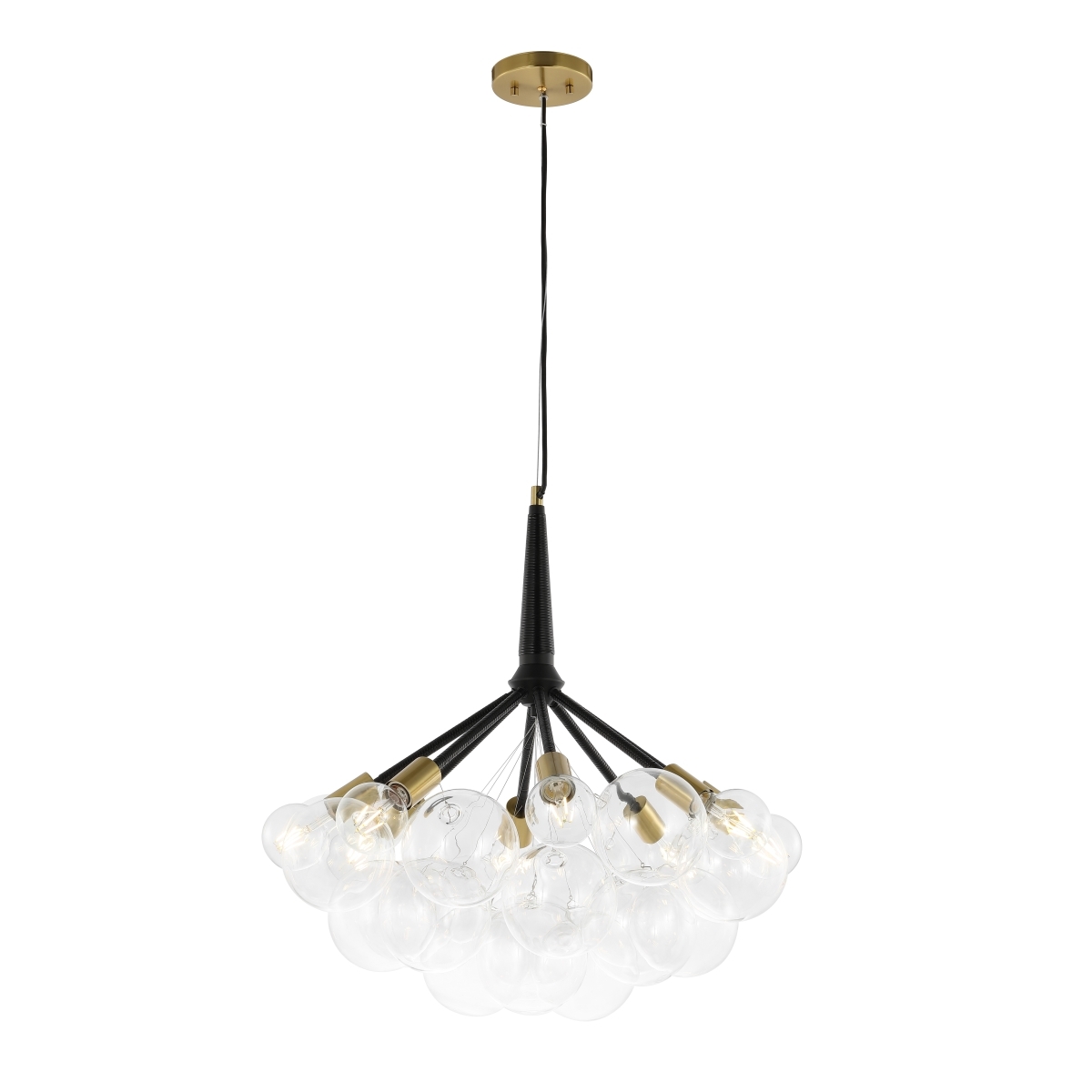 Novellia 8Lt 26" Chandelier - Multi - Safavieh - Image 4