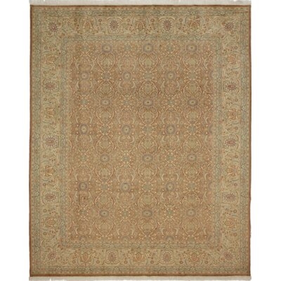 One-of-a-Kind Massimo Hand-Knotted 2010s Brown 9'1" x 11'9" Wool Area Rug - Image 0
