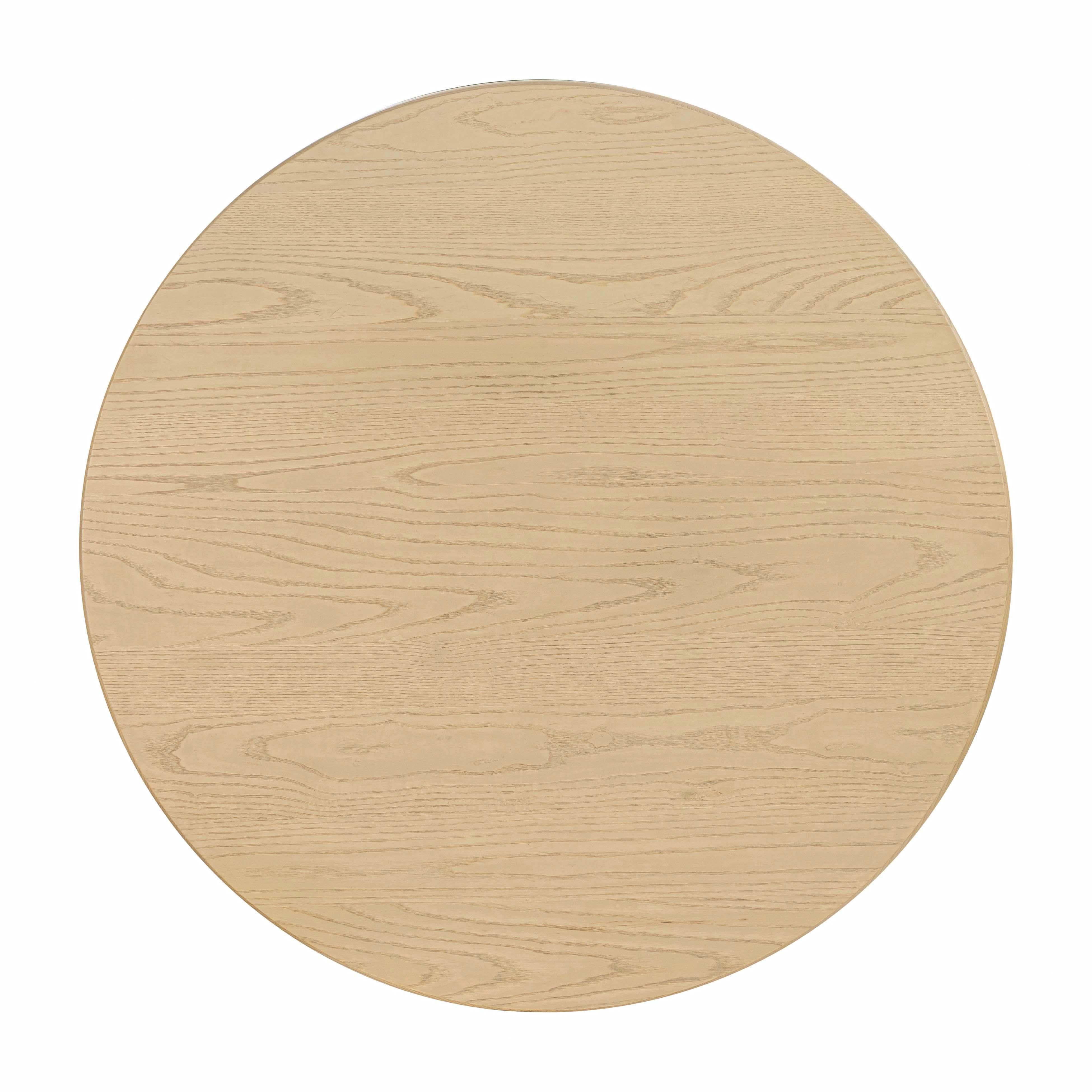 Chelsea Oak Wood Round Dining Table - Image 2