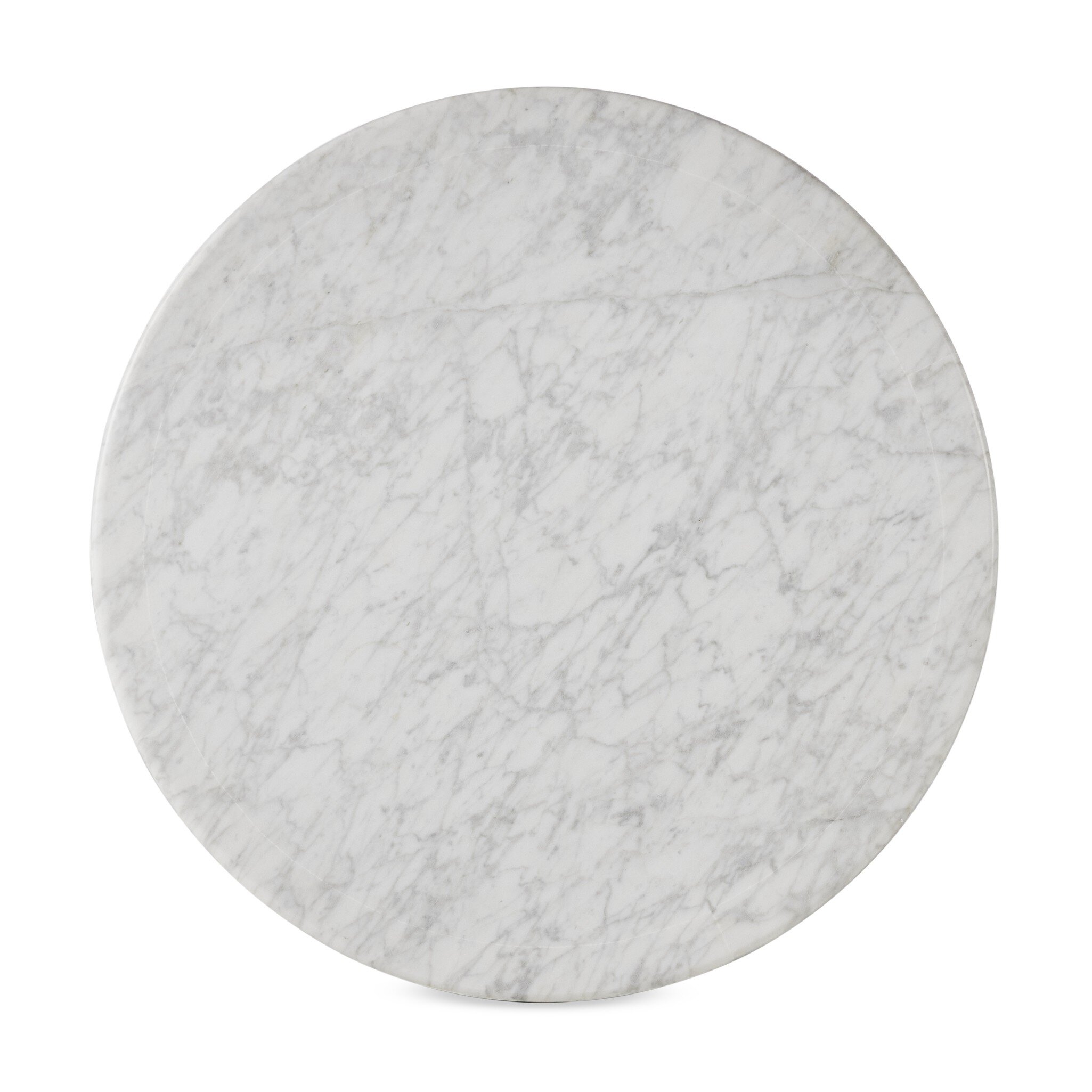 Goetz Bistro Table - Honed White Marble - Image 10